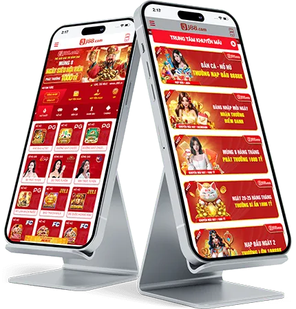 Điện thoại thông minh hiển thị giao diện casino vb79 win trên di động
